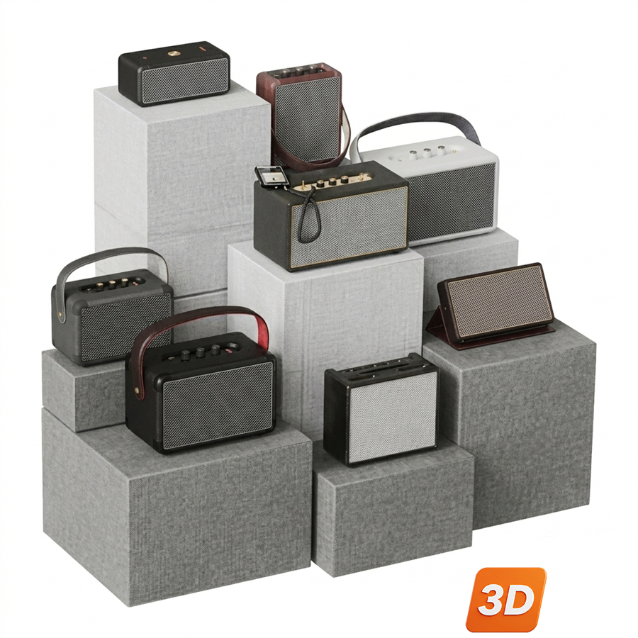 Audio tech 3D Models